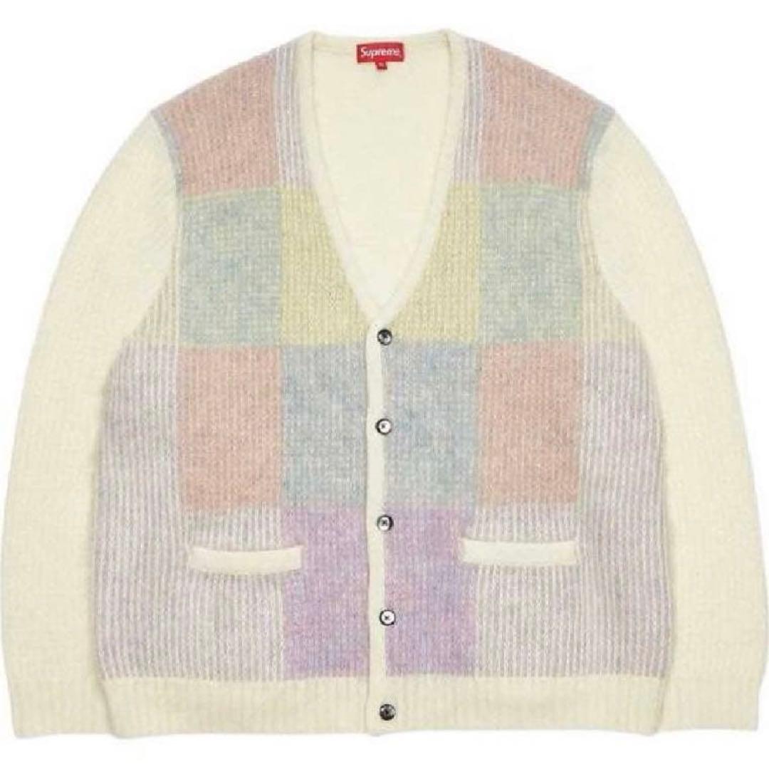 トップス supreme 22SS Brushed Grid Cardigan XL