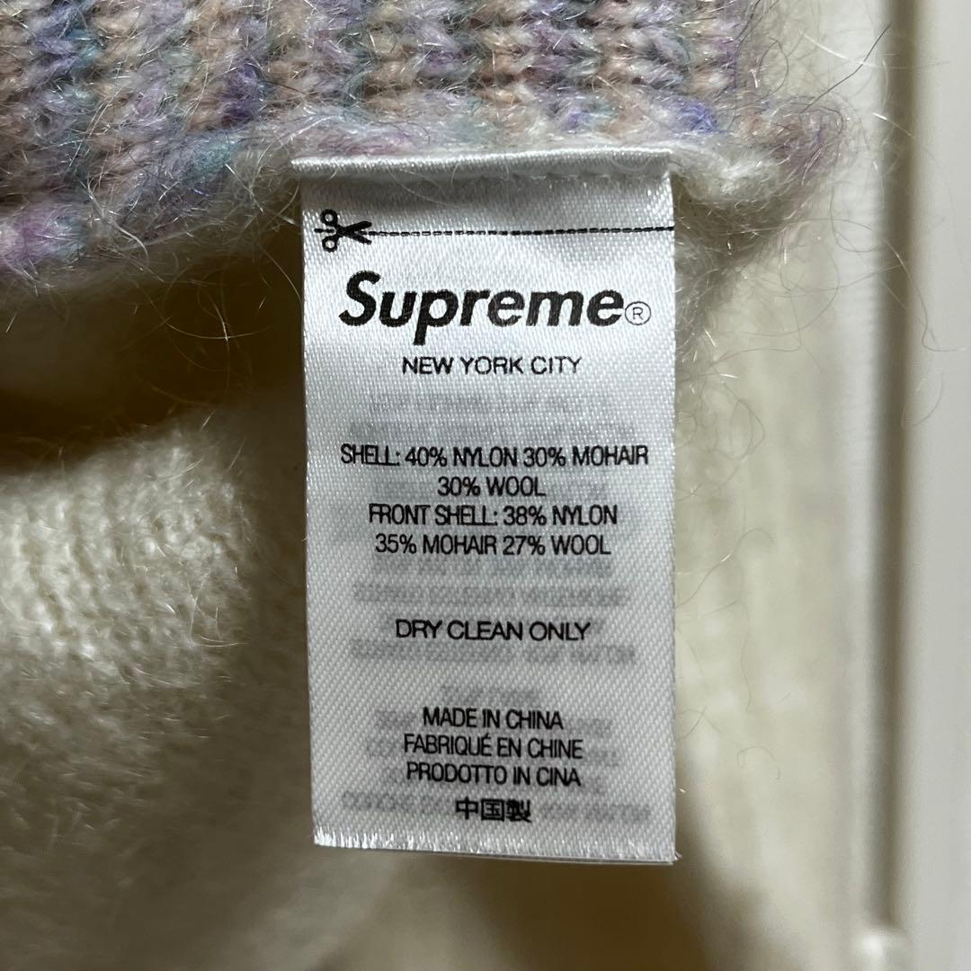 トップス supreme 22SS Brushed Grid Cardigan XL