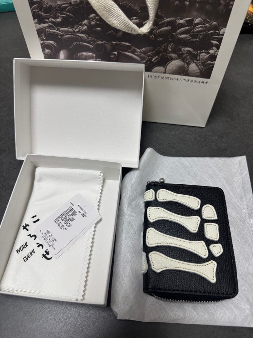 Kapital bone 財布　black