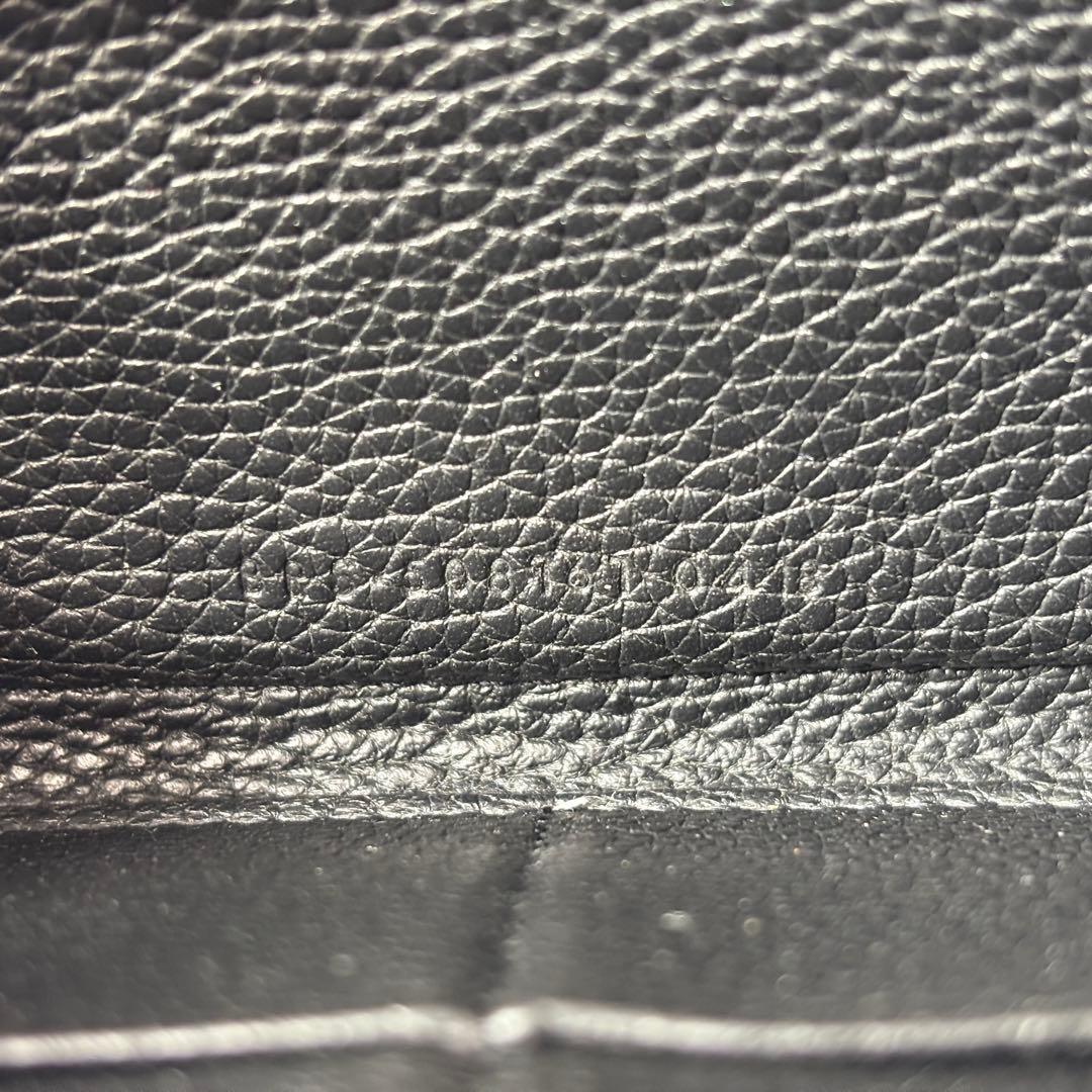 サンローラン　サック ドゥ ジュール ジップウォレット 長財布 ブラック.