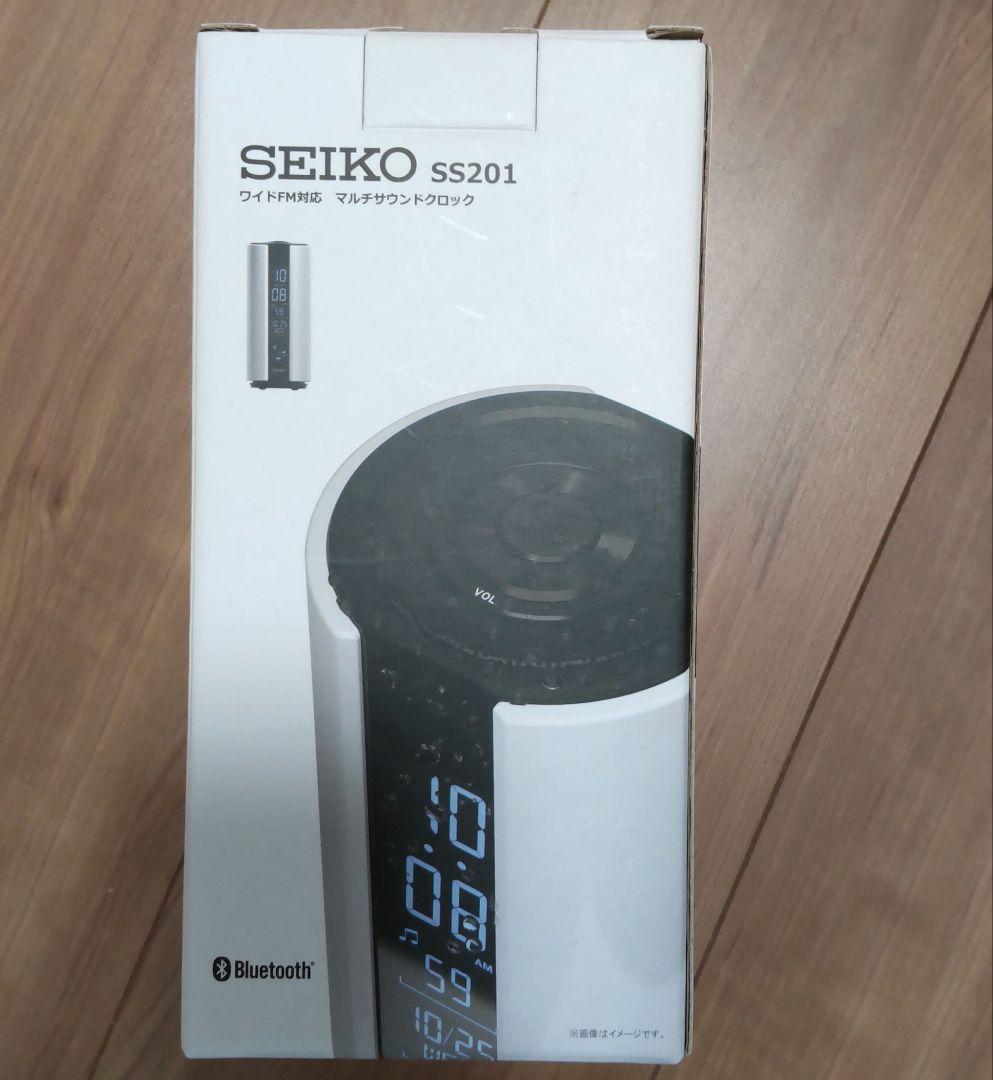 SEIKO SS201W ワイドFM対応 マルチサウンドクロック ほぼ新品