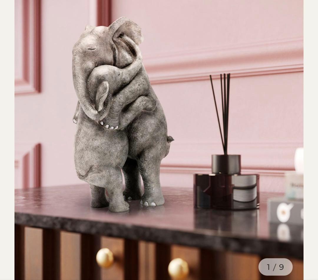 KARE エレファントハグ デコフィギア