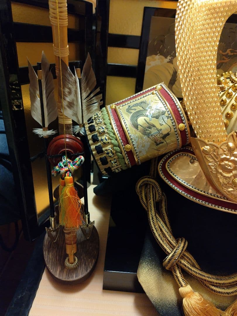 五月人形☆兜飾り☆龍道作