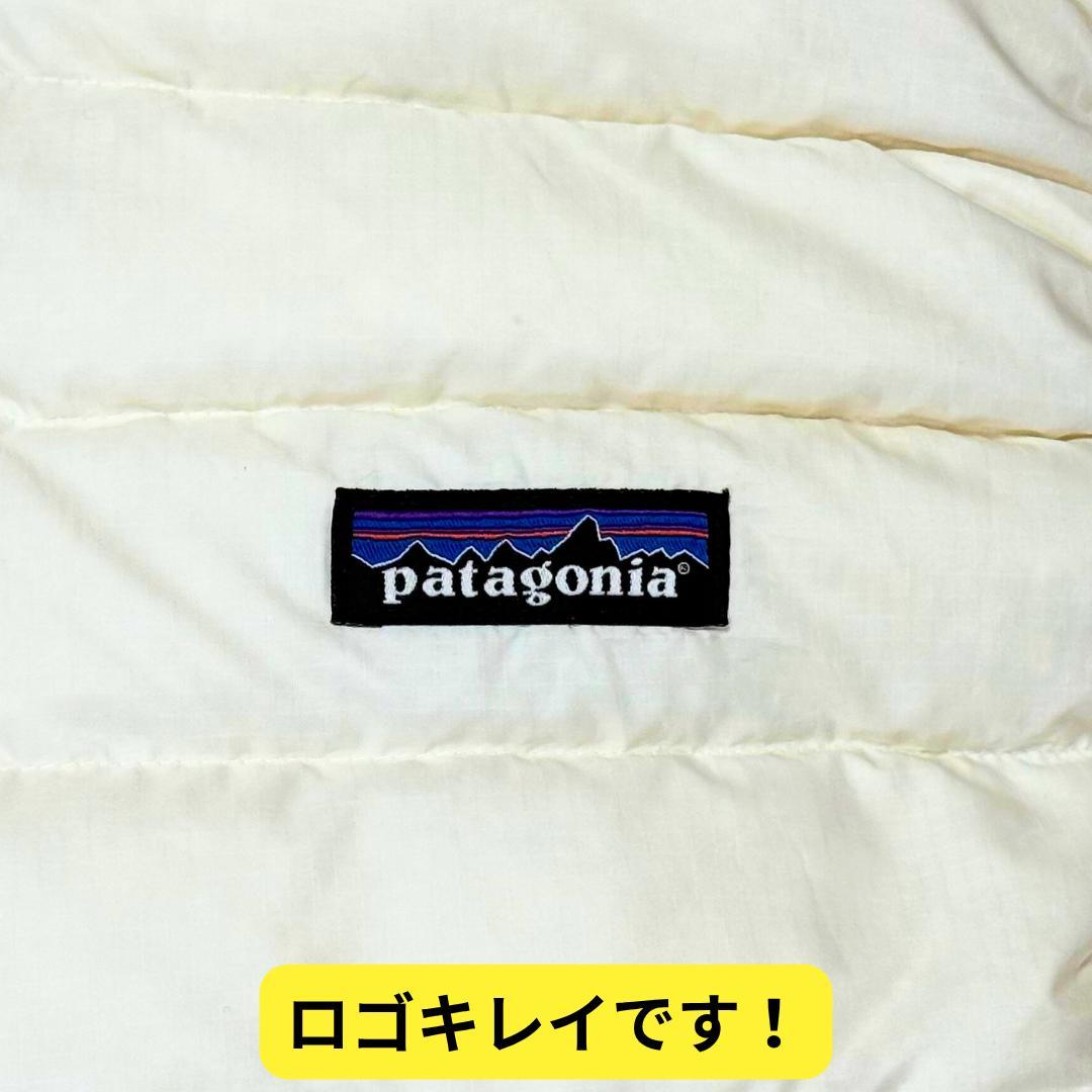 ⭐パタゴニア ダウンセーターベスト レディース XL 800FP パッカブル 白