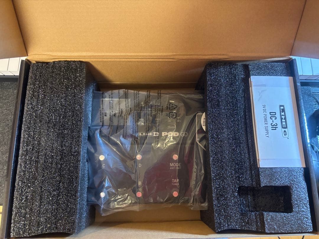 LINE 6 POD GO ギター　マルチエフェクター