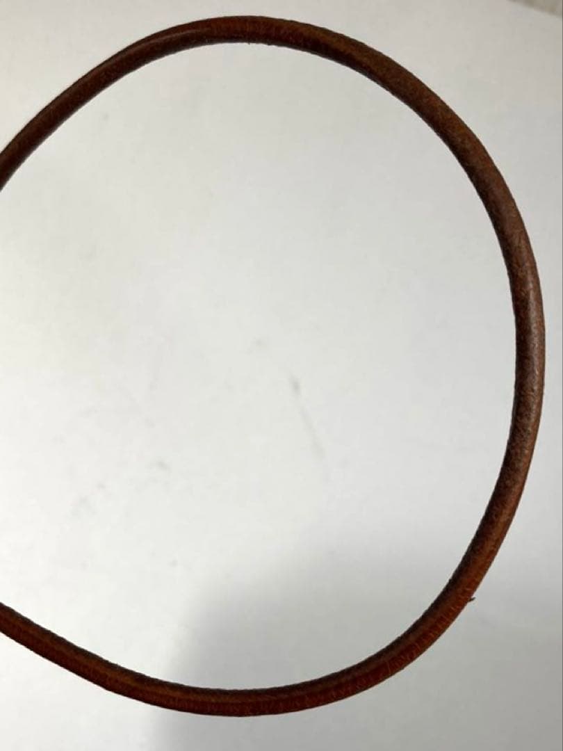 良品　エルメス　ジャンボ　シルバー金具　チョーカー　2連ブレスレット　箱付き