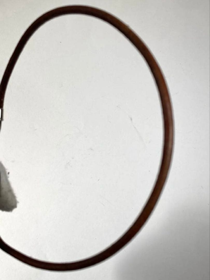 良品　エルメス　ジャンボ　シルバー金具　チョーカー　2連ブレスレット　箱付き