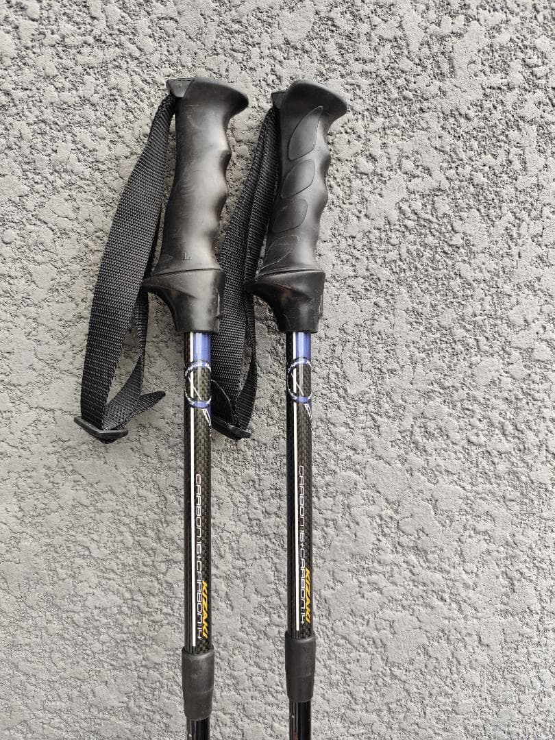 KIZAKI（キザキ）　カーボンスキー ストック 105-125cm