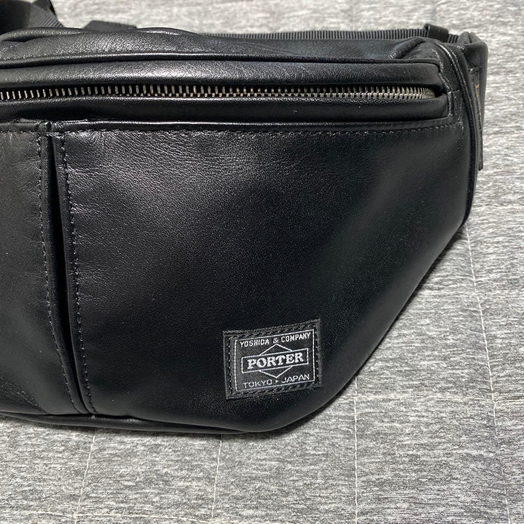PORTER ルイスレザー　ウエストバッグ