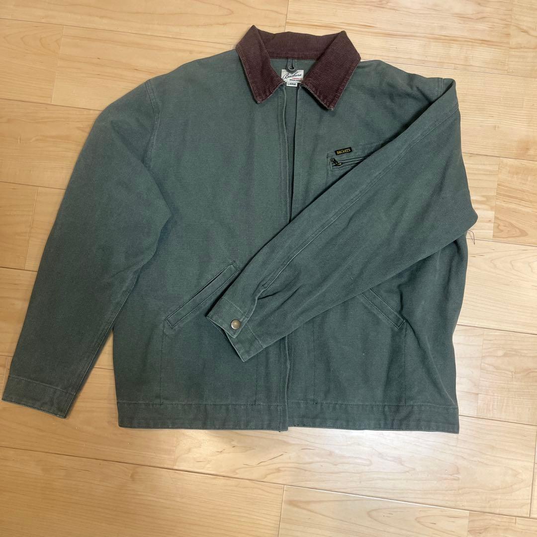 Backers グリーン　ジャケット Lサイズ