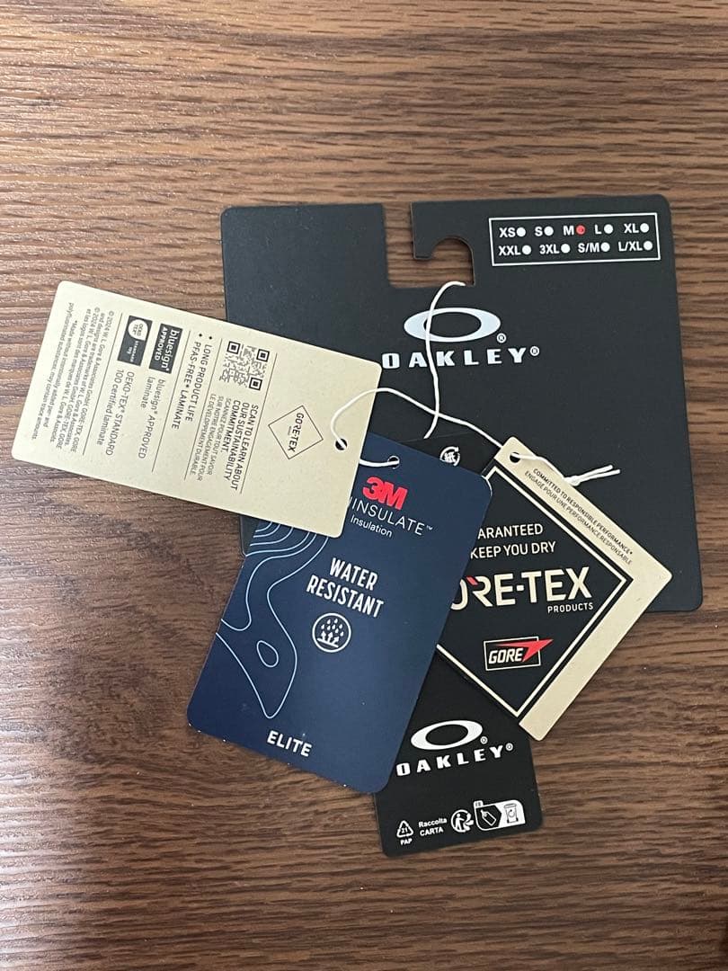 OAKLEY 32F-PEBBLE グローブ ブラック/ベージュ