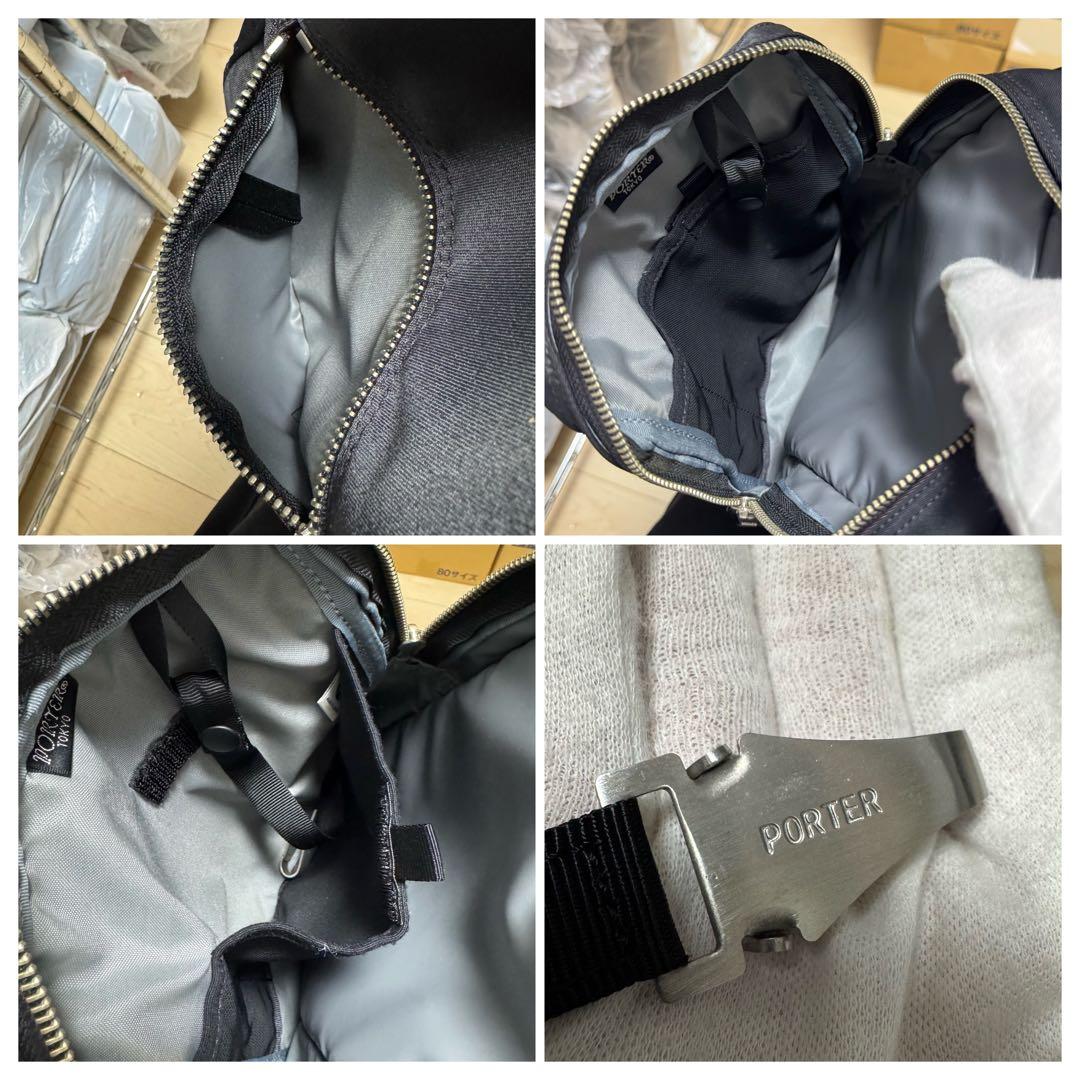 【美品】ポーター リフト PORTER LIFT ボディバッグ　ブラック　黒