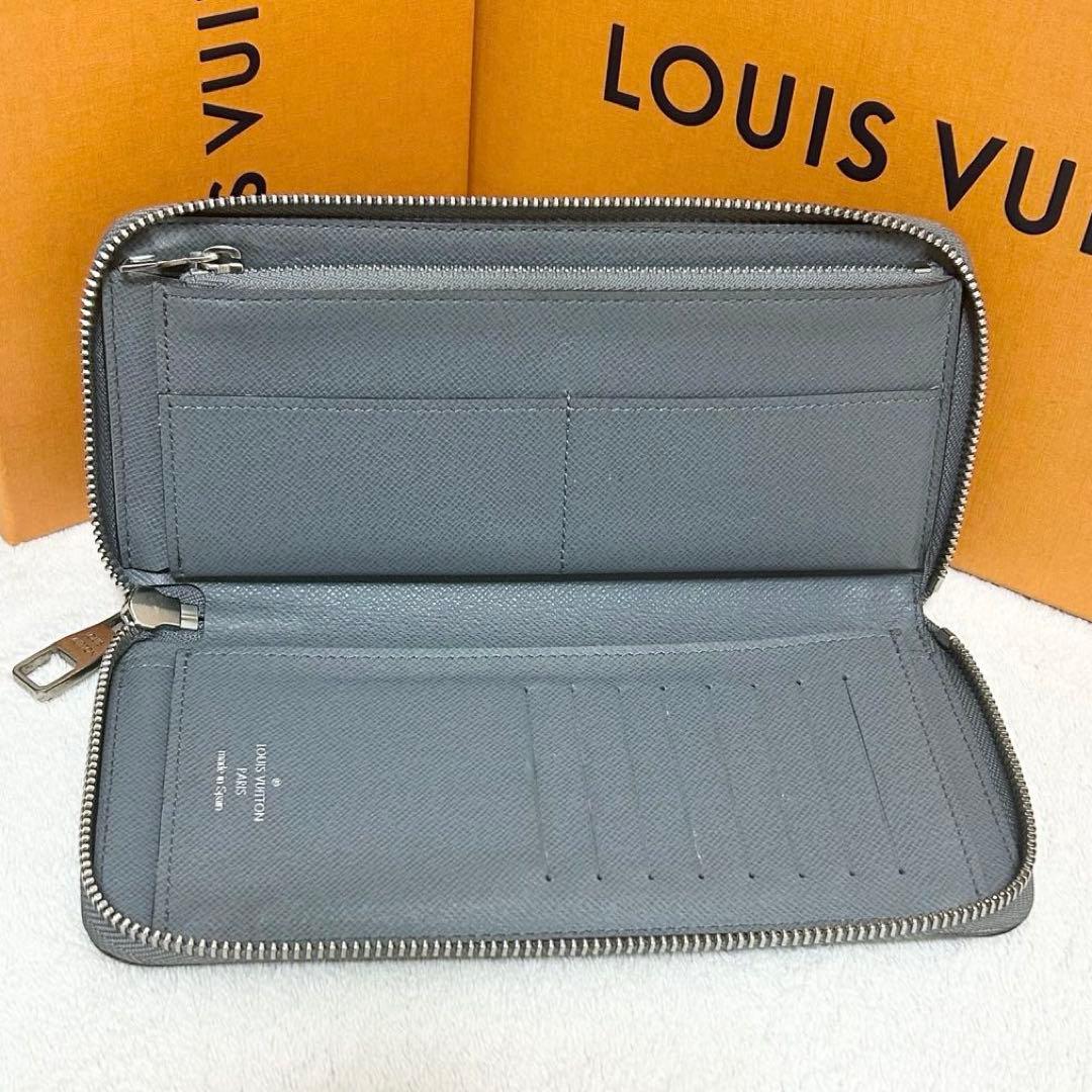 ルイヴィトン タイガ　ヴェルティカル　ジッピーウォレット　長財布