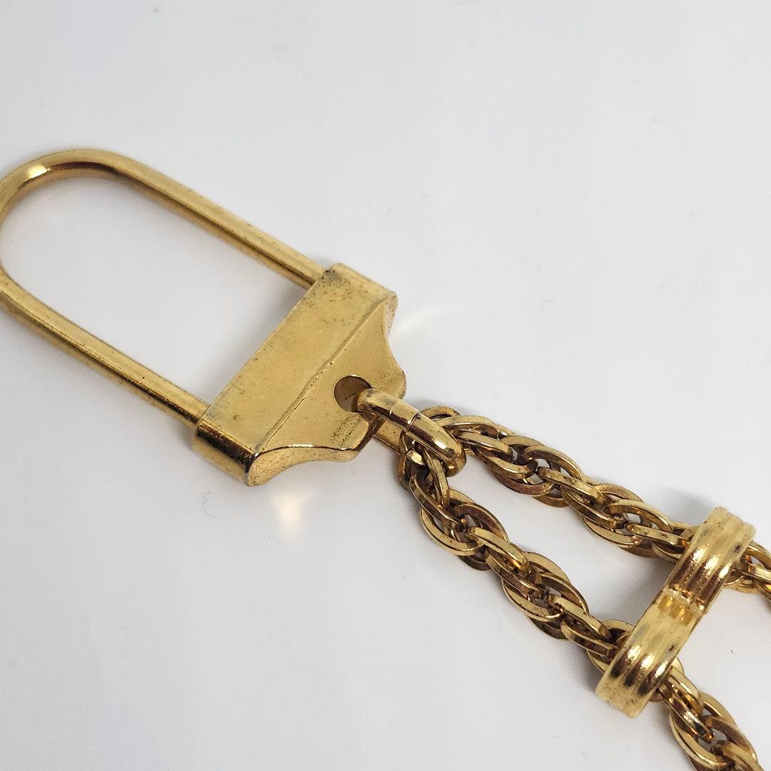 CHANEL シャネル 香水 キーチャーム キルティング 柄 ゴールド NO19