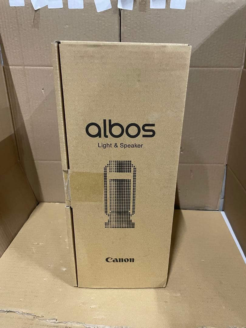 キヤノン アルボス albos ライト&スピーカー ML-A (シルバー)