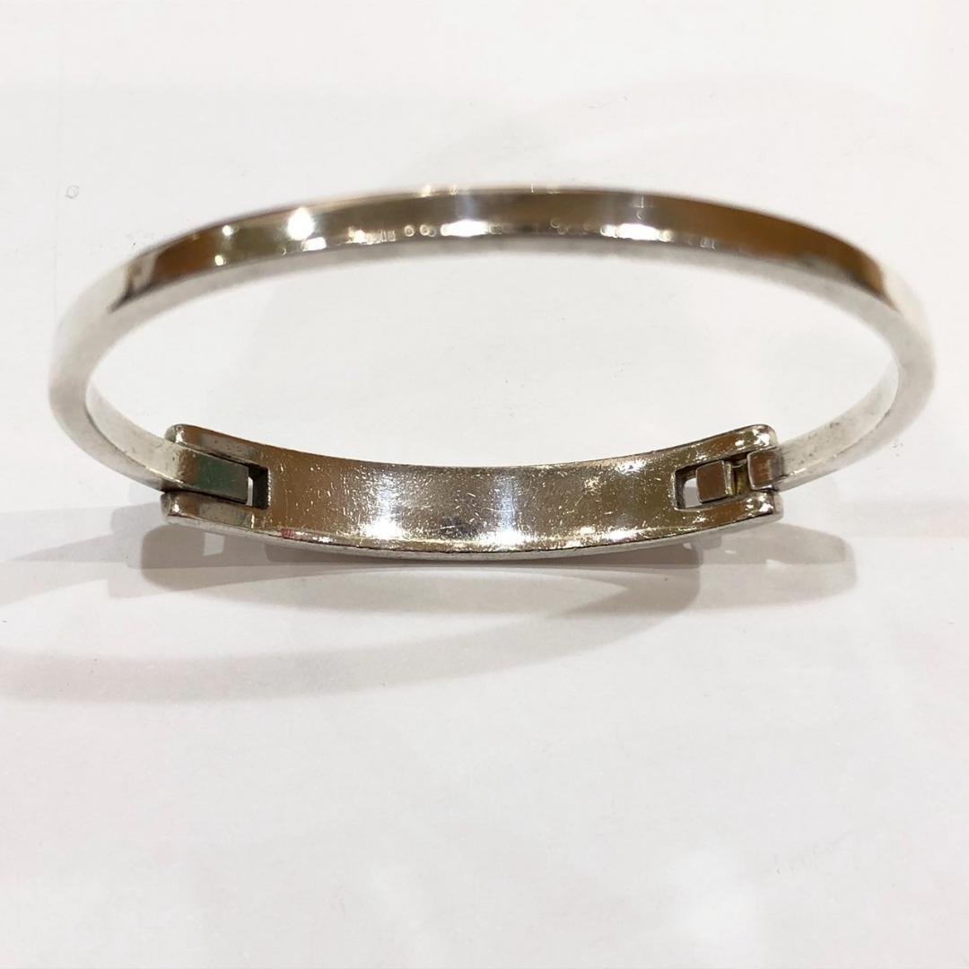 ♥GUCCI　グッチ　プレートバングル　SV925　ヴィンテージ