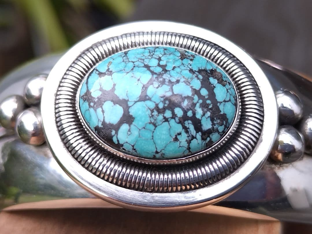 専用ページ　インディアンジュエリー、ターコイズバングル、 ウィルバンデバー