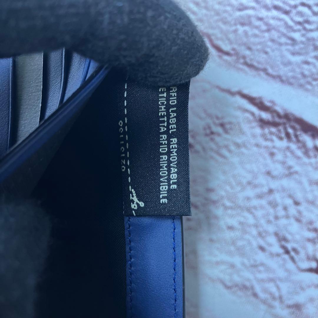 未使用品✨フェンディ モンスター バグズアイ 本革 レザー 二つ折り財布