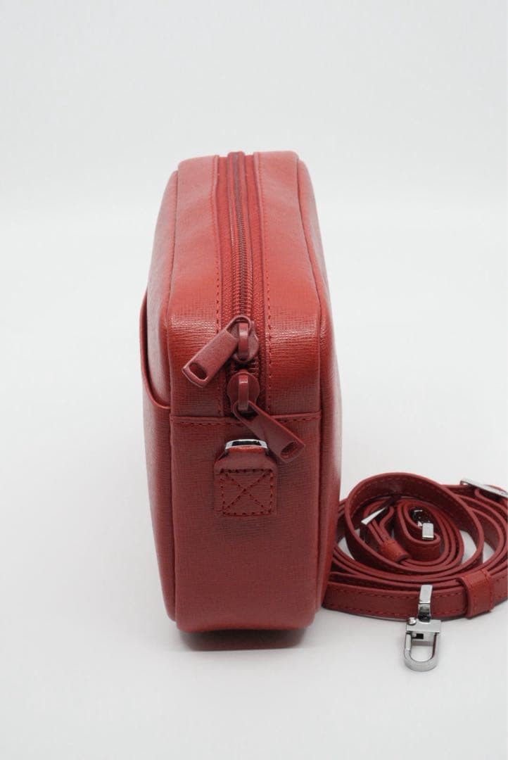 未使用品 ライカ C-LUX用レザーバッグ Andrea leather red