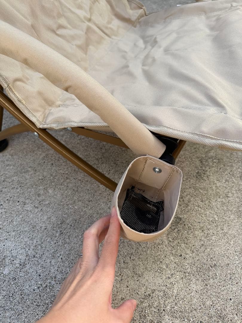 【ながなが】LOGOS ロゴス　あぐらチェア2脚