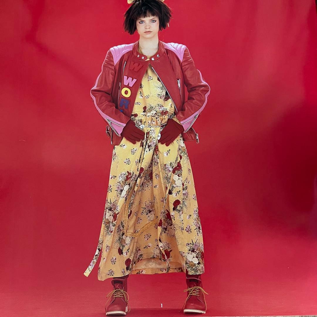 ワンダフル　ワールド　牛革　ライダース　ジャケット　(最終価格)