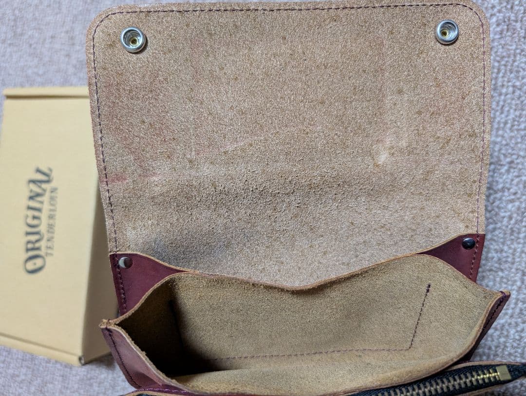 TENDERLOIN TRUCKER WALLET 長財布 バーガンディ