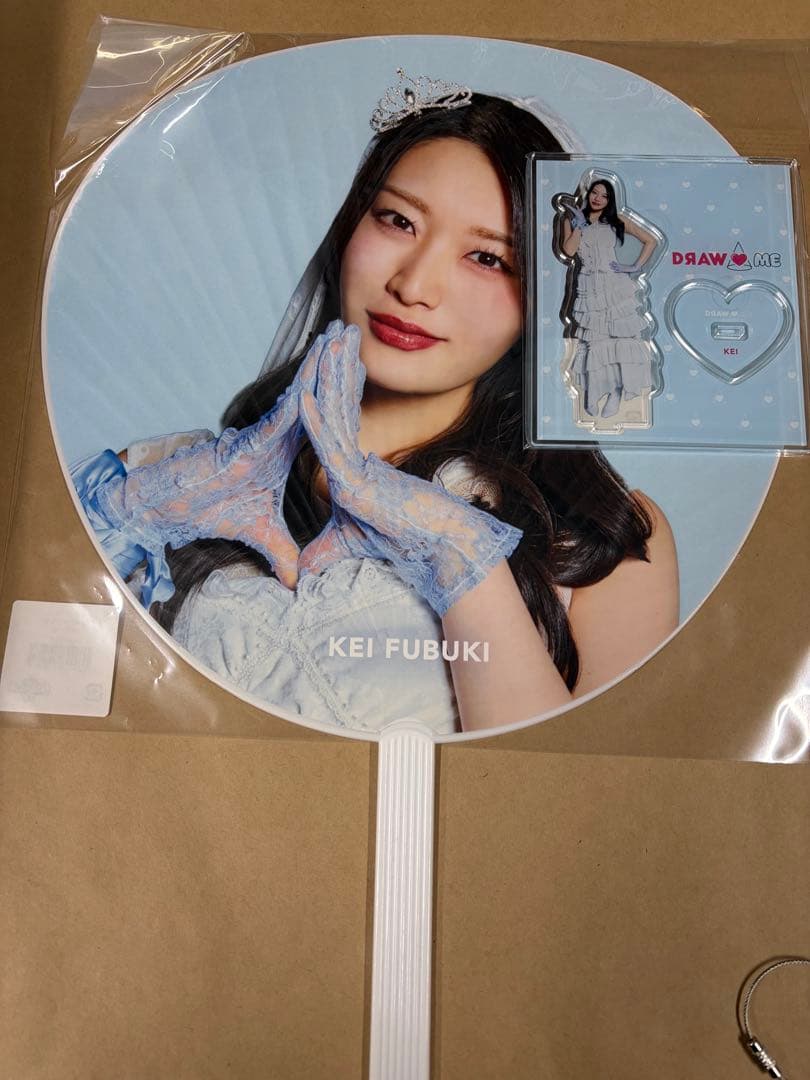 風吹ケイさん　DRAW♡ME アクリルスタンド　うちわ　団扇