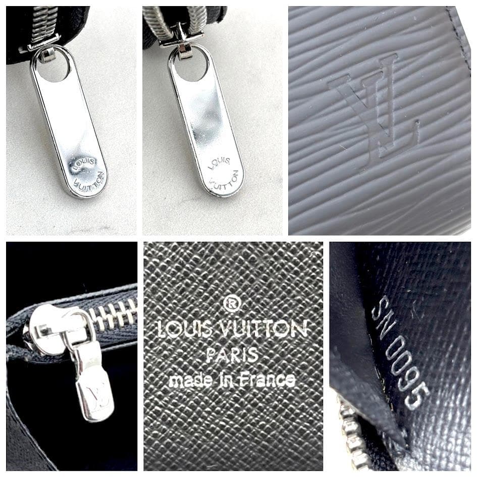 【極美品】ルイヴィトン　エピ　ジッピーオーガナイザー　ノワール