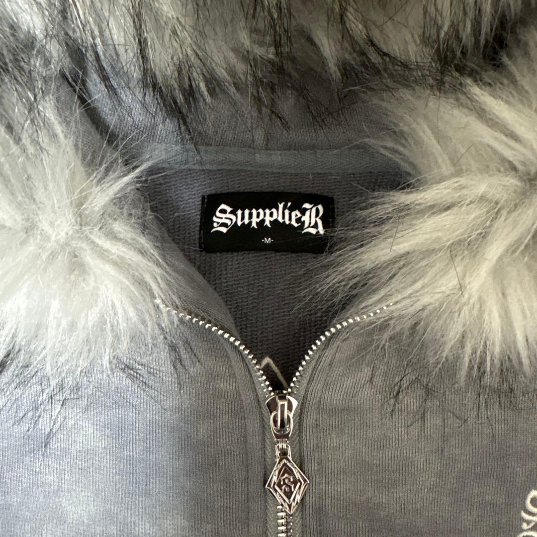 SUPPLIER ファークロスジップアップフーディー