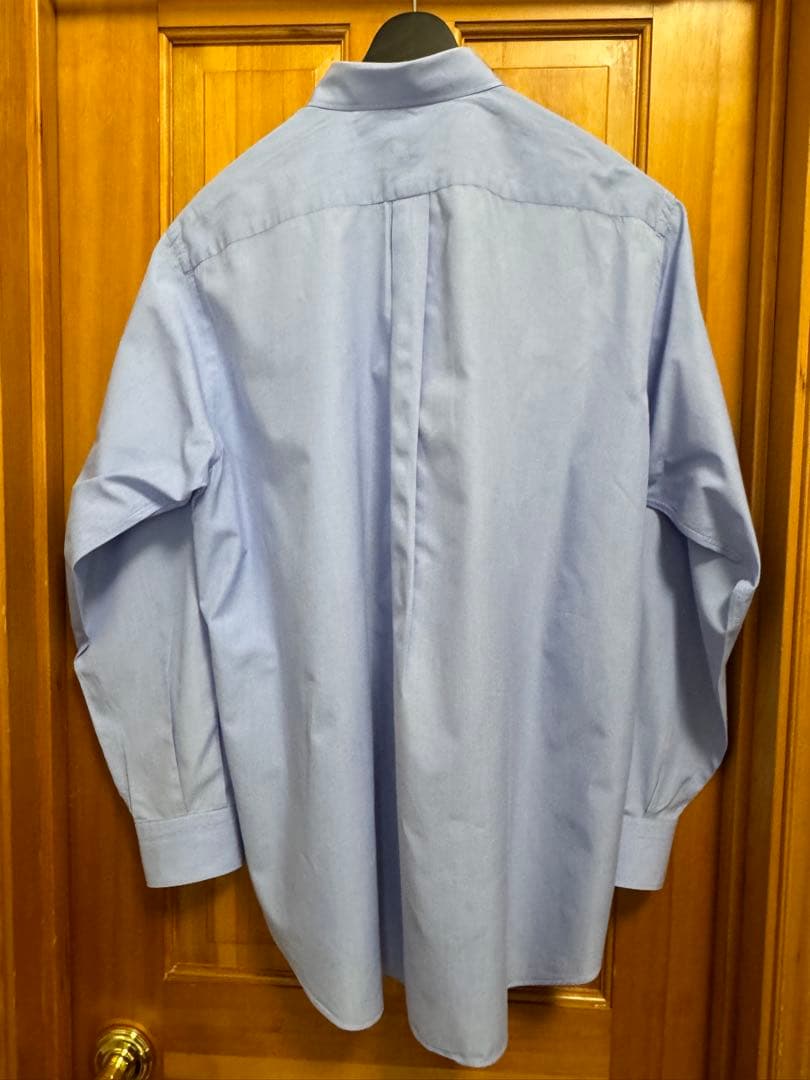 【サイズ2】　COMOLI　コモリシャツ 2020SS ブルー
