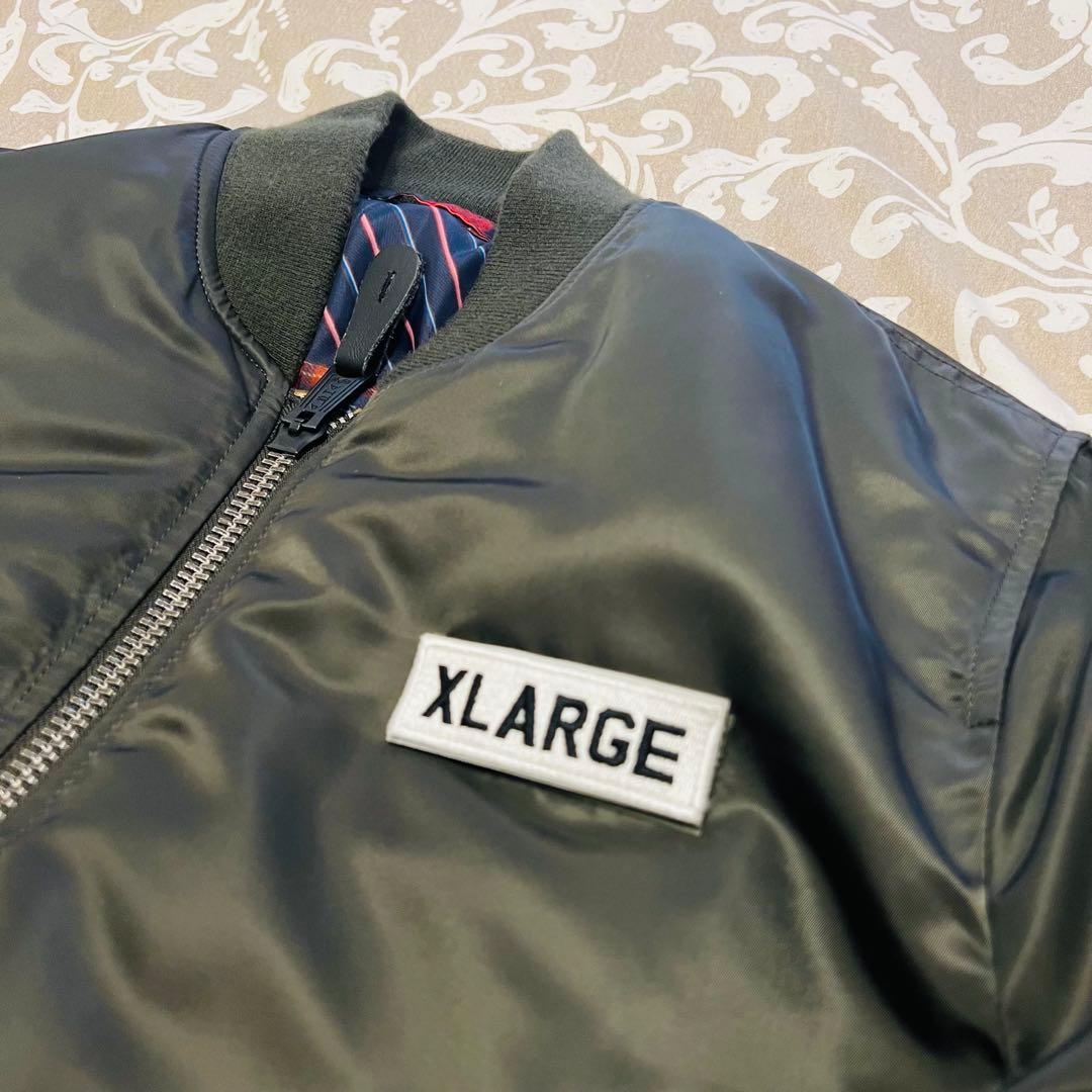 【正月SALE】XLARGE×ALPHA MA-1 ジャケット リバーシブル