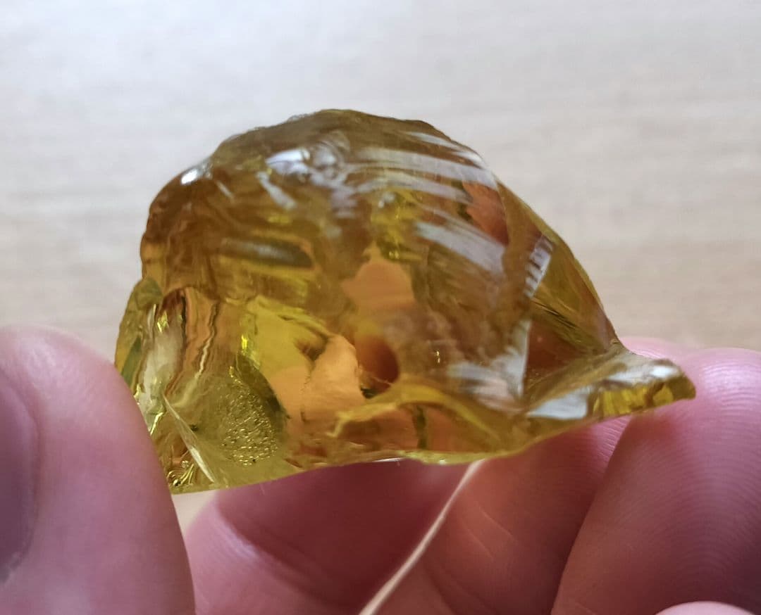 アンダラクリスタル シエラネバダ産 イエロー 36g 原石