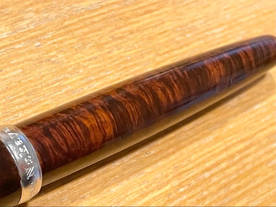 中屋万年筆　ブライヤー　つやあり　新品未使用品