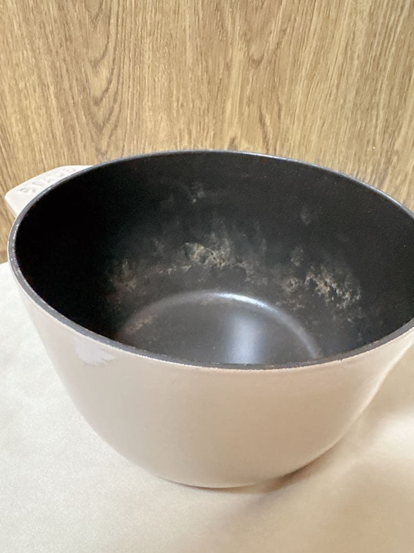 【美品】煮込みや炊き込みご飯にぴったり◎ストウブココットデゴハンLリネン