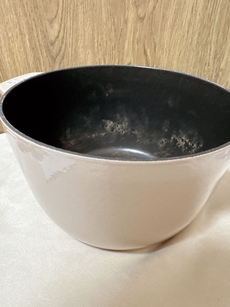 【美品】煮込みや炊き込みご飯にぴったり◎ストウブココットデゴハンLリネン