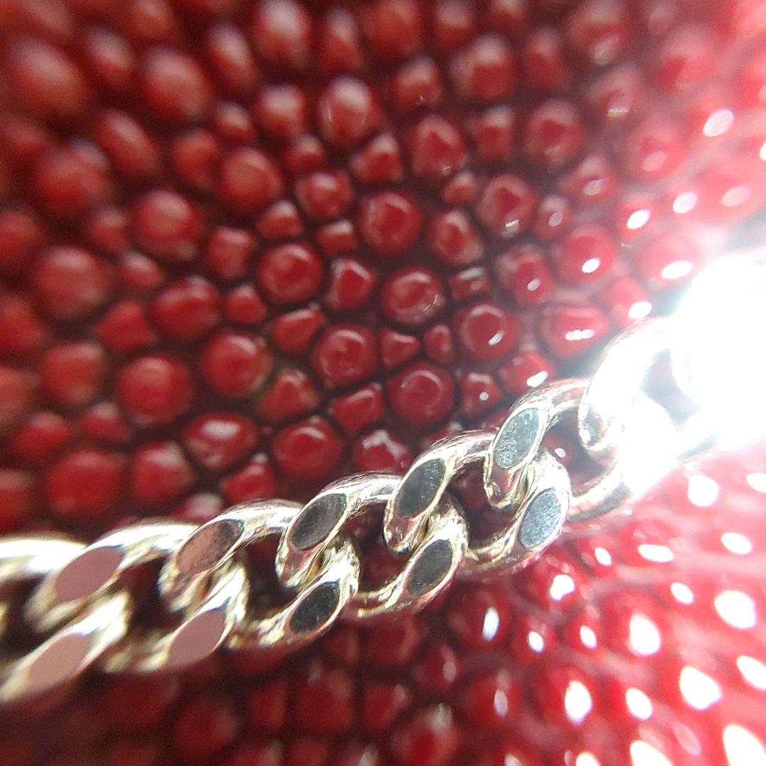 長め　60cm　幅3.8mm　キヘイチェーン　silver925 新品