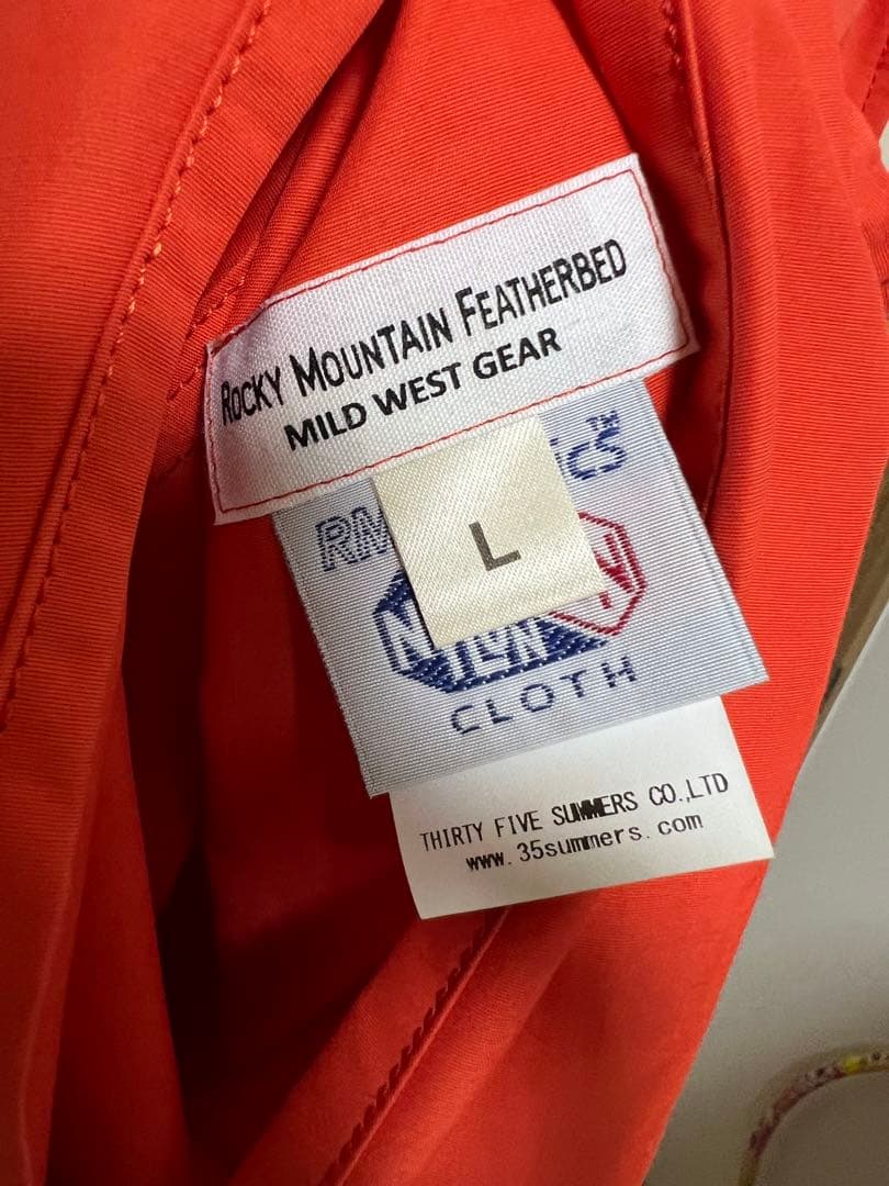 rocky mountain featherbed レインコート