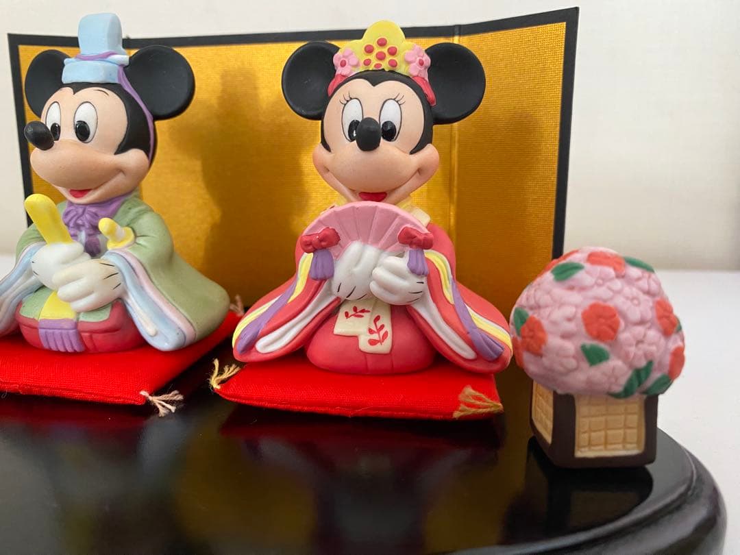 ヴィンテージ　ディズニー雛人形　三人官女 五人囃子　お雛様