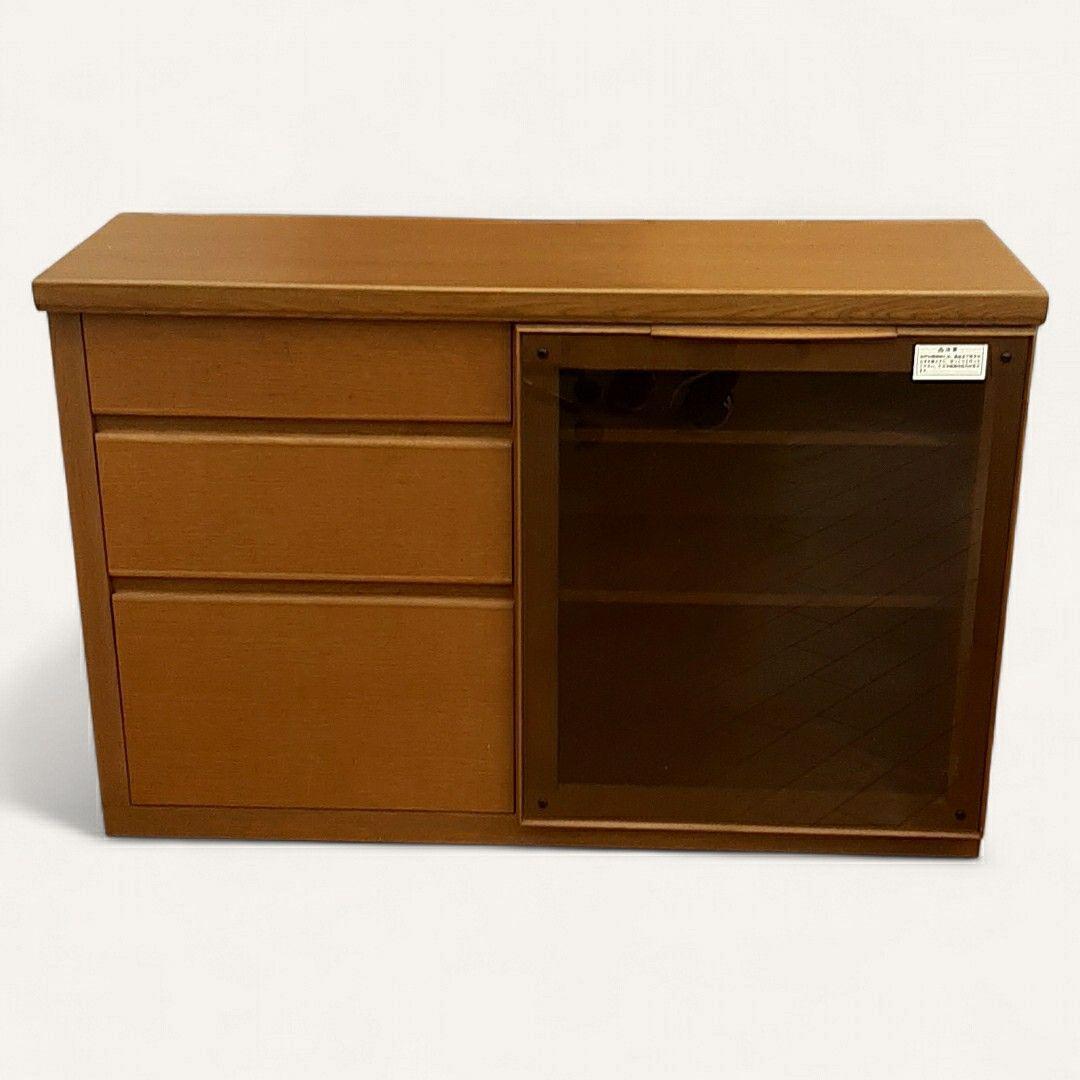 カリモク家具 サイドボード HU42 オーク 幅120 キャビネット