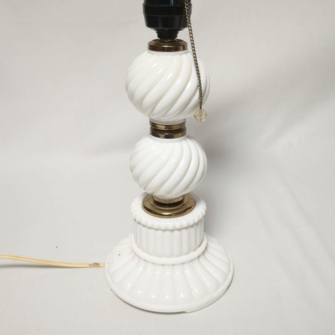 昭和レトロ　ナショナル　松下電器 陶器製 テーブルランプスタンド 　外箱付