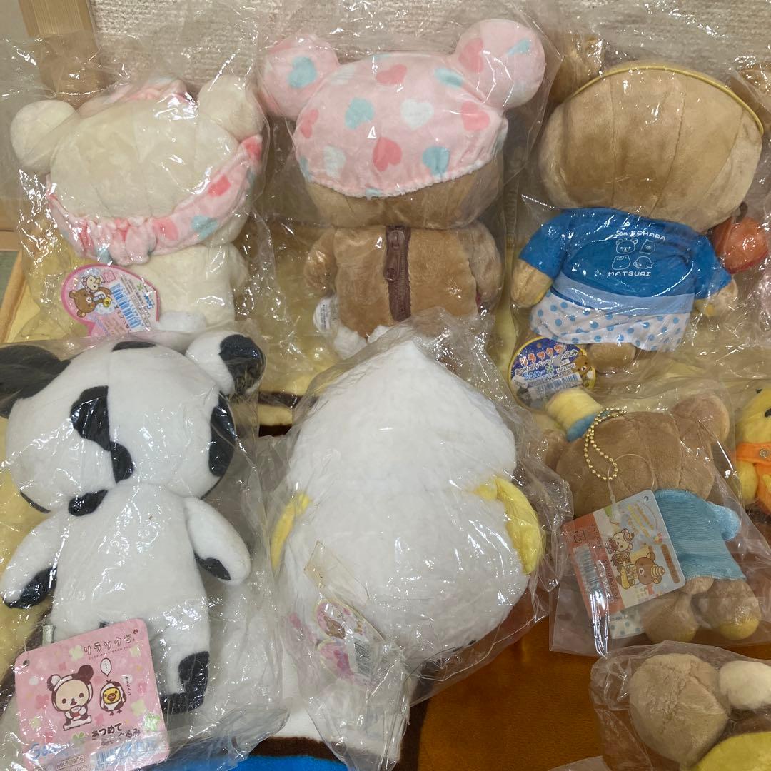 リラックマ　ぬいぐるみ　まとめ売り　コリラックマ　コグマ　キイロイトリ