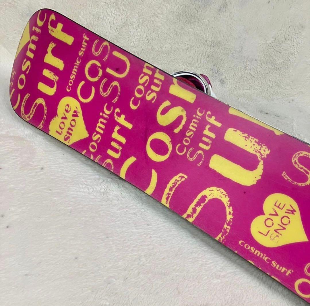 2点まとめ Cosmic surf 144cm stella スノボ セット