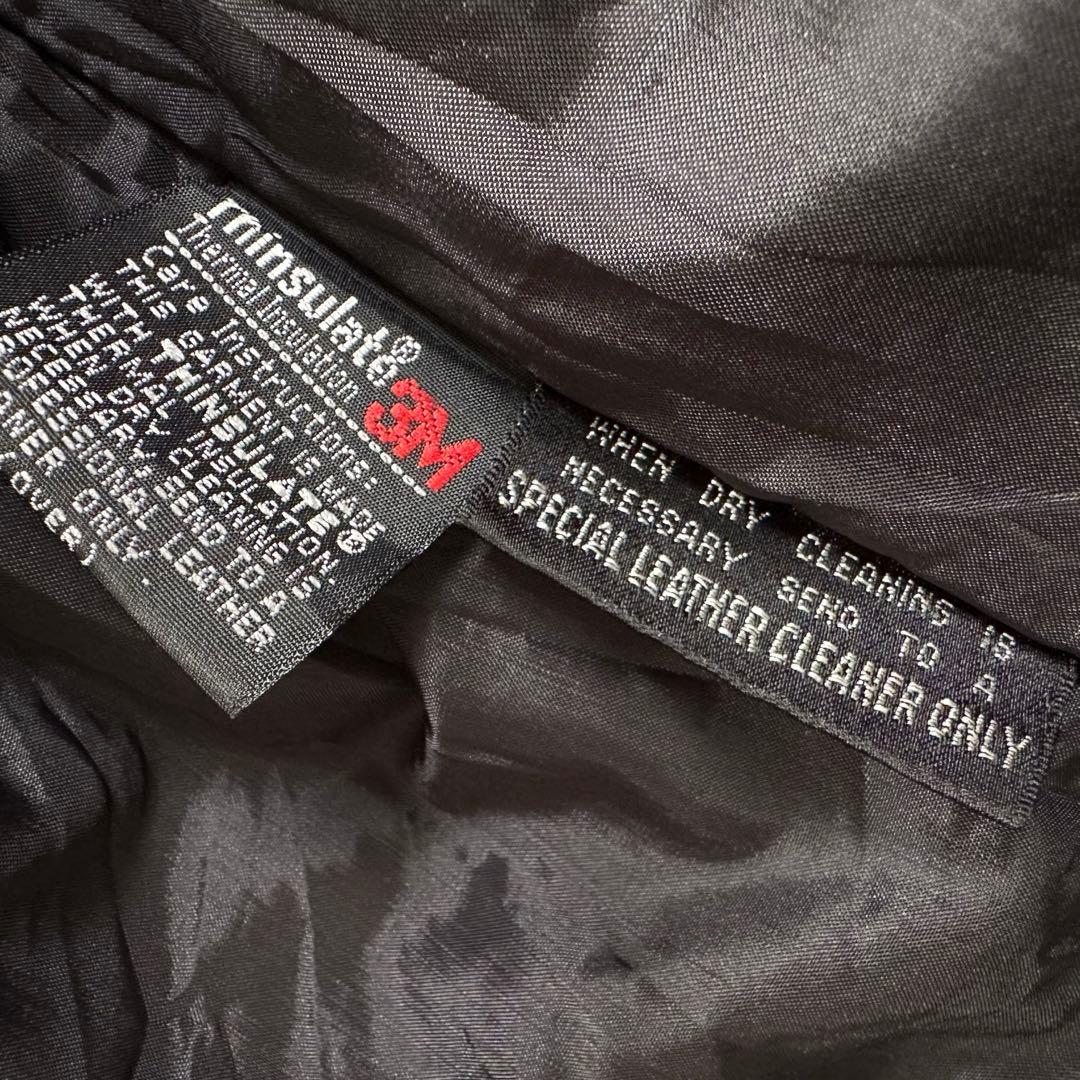 本革 BYRNES&BAKER ライナー付レザージャケットThinsulate