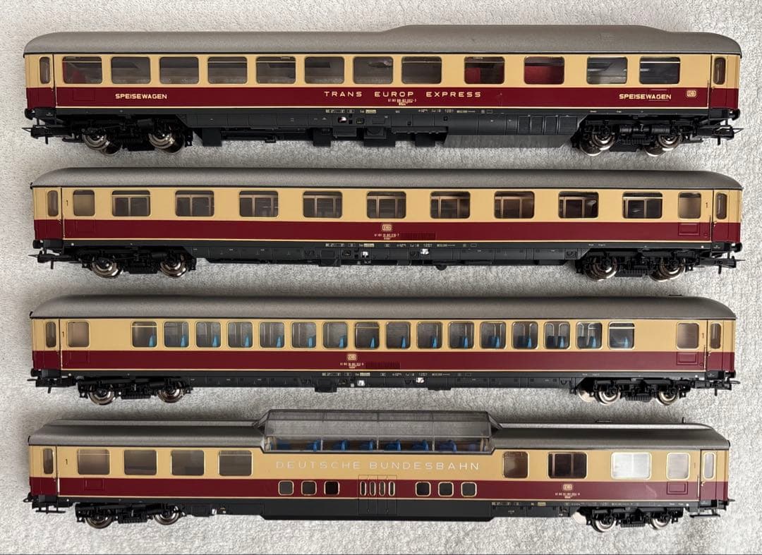鉄道模型 Lima WAGEN RHEINGOLD 1968