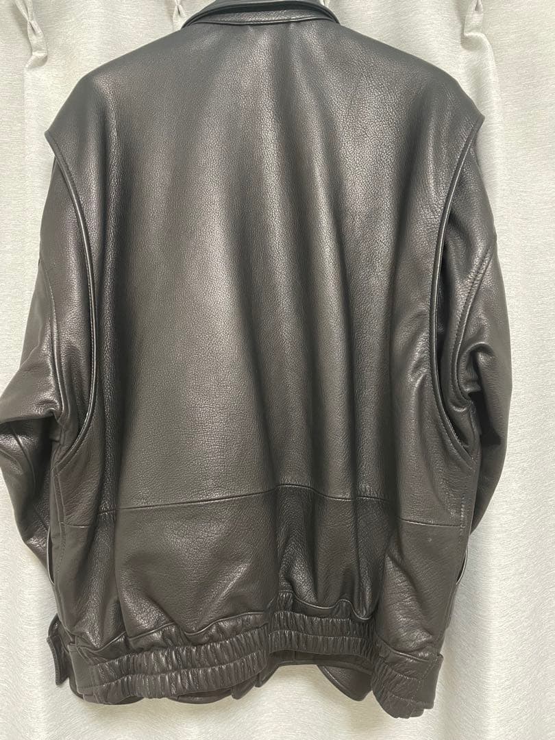 ジャケット・アウター YOKE Leather Flight Jacket
