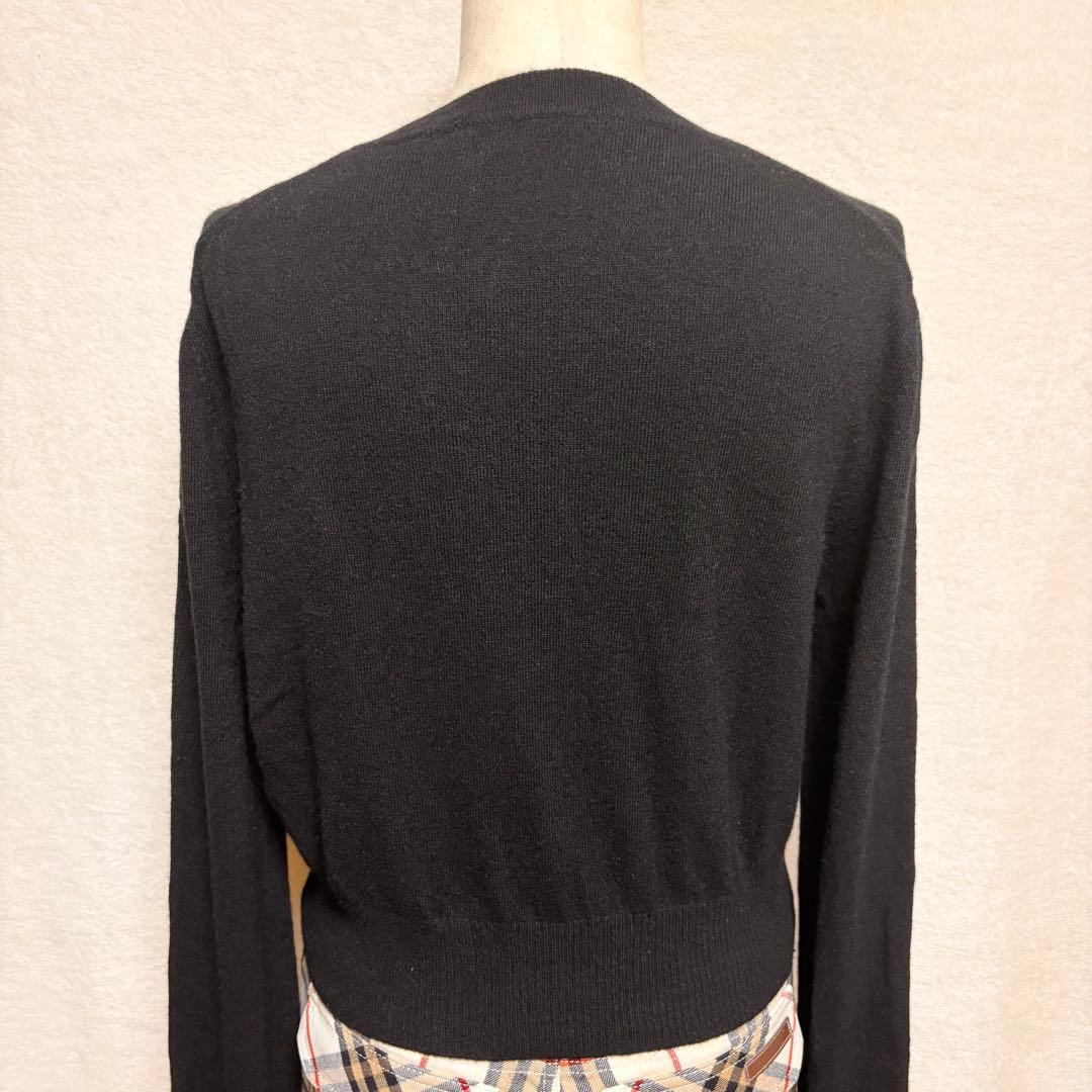 Mardi Mercrediカシミア混 ロゴ長袖ニットセーター ONE SIZE