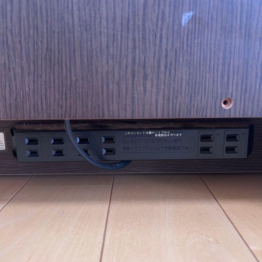 karimoku カリモク　パソコンラック パソコンデスク　オーク　コンセント6