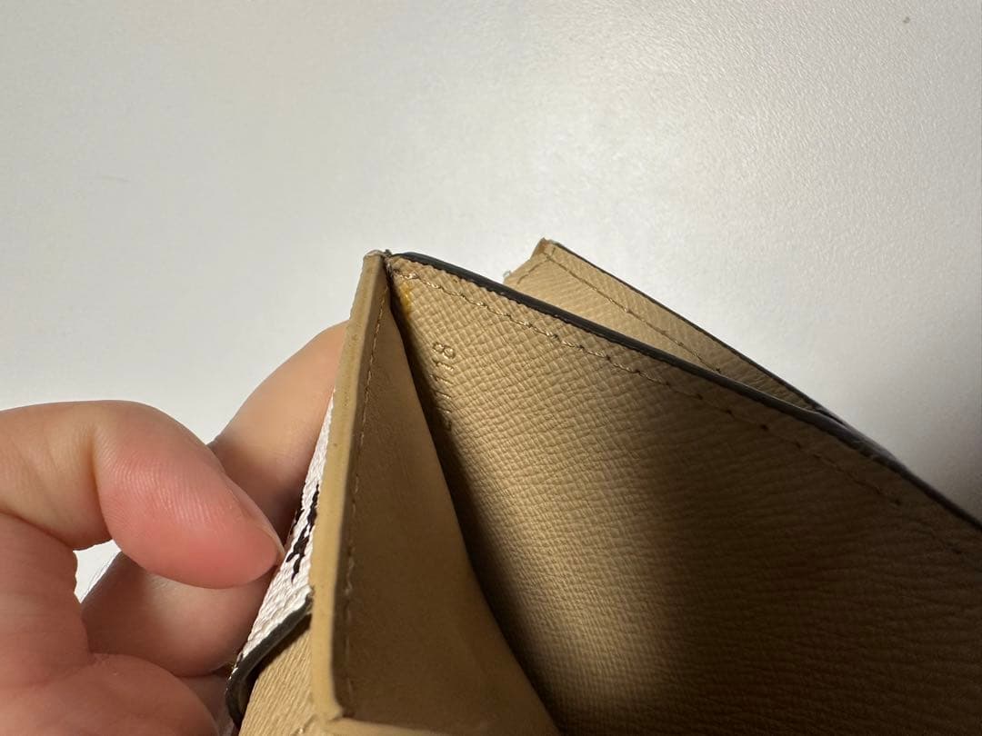 ルイヴィトン　三つ折り財布 ポルトフォイユ・ゾエ ジャイアント・モノグラム