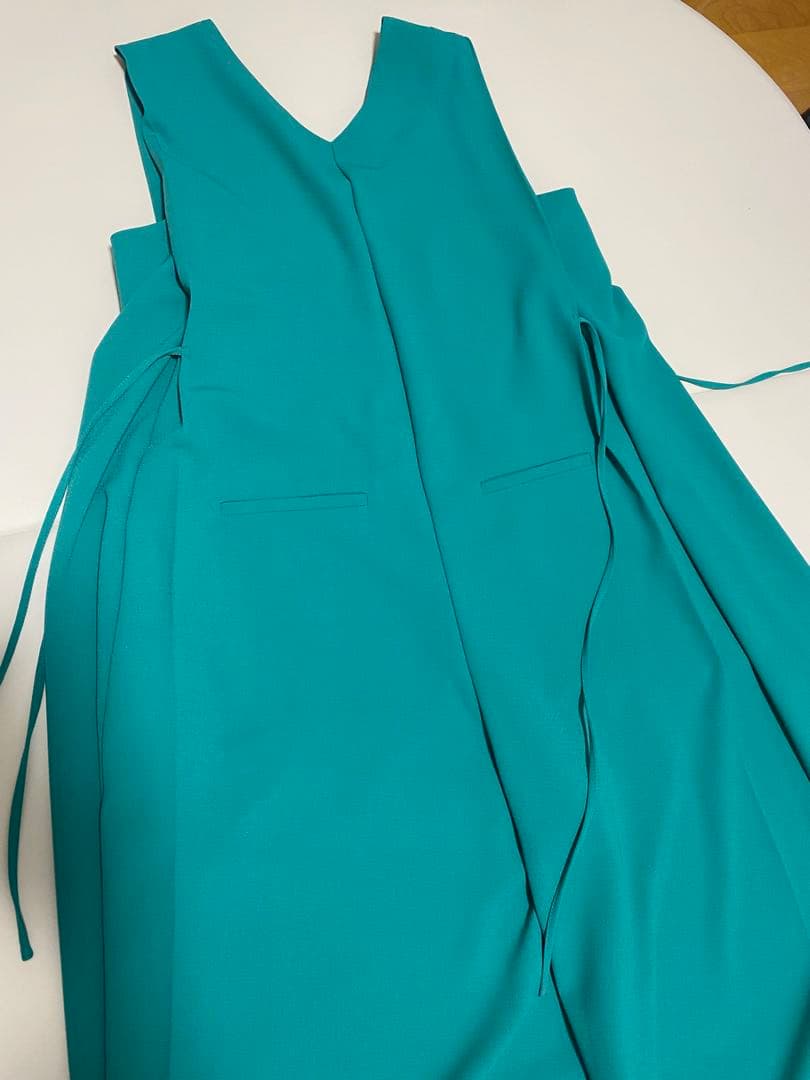 【AMERI vintage】 BOX SIDE RIBBON ROMPERS