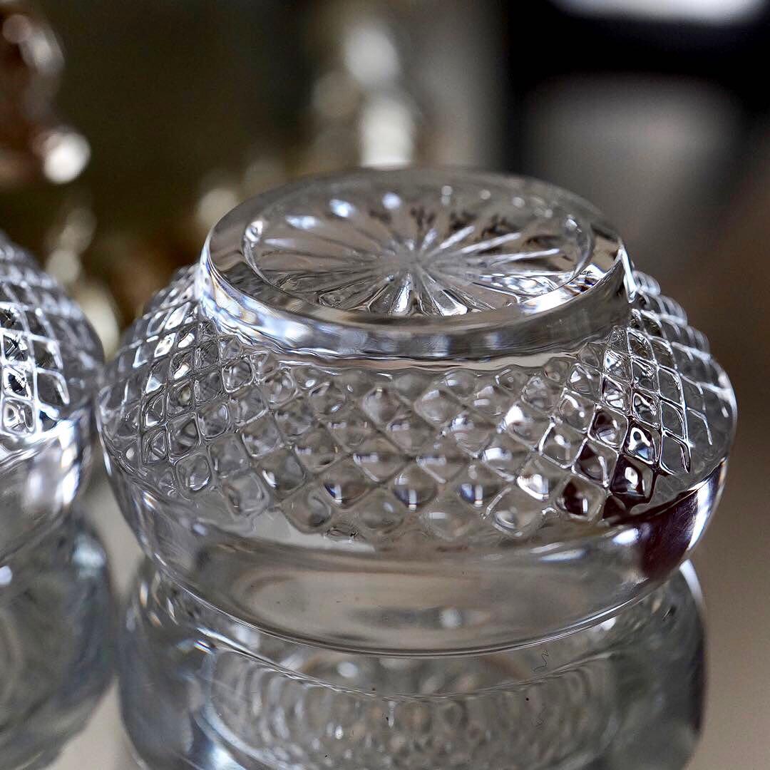 オールドバカラBACCARATバッキンガム★ソルト＆ペッパー 塩胡椒 調味料入れ